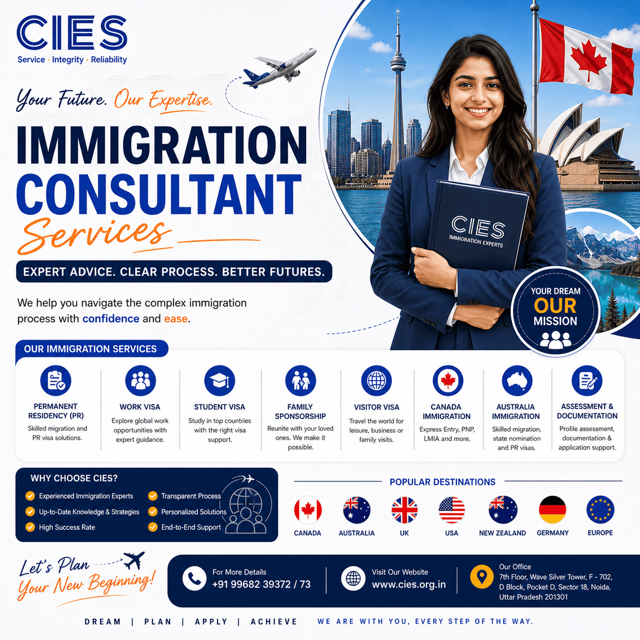 Best Immigration Consultants in Noida | CIES