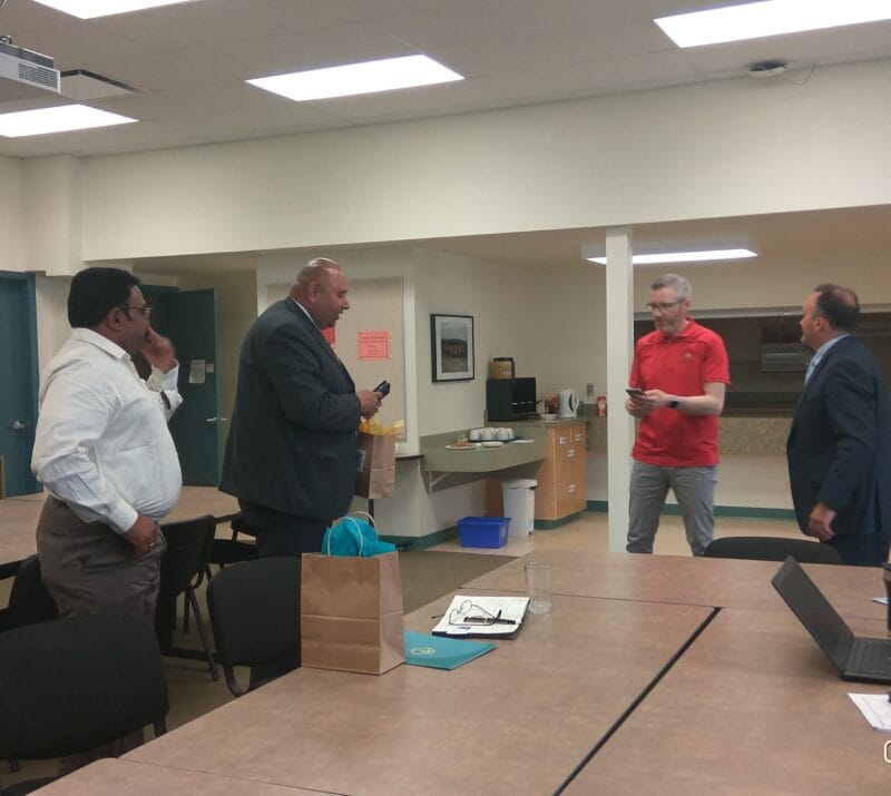 Meeting at a Canadian University