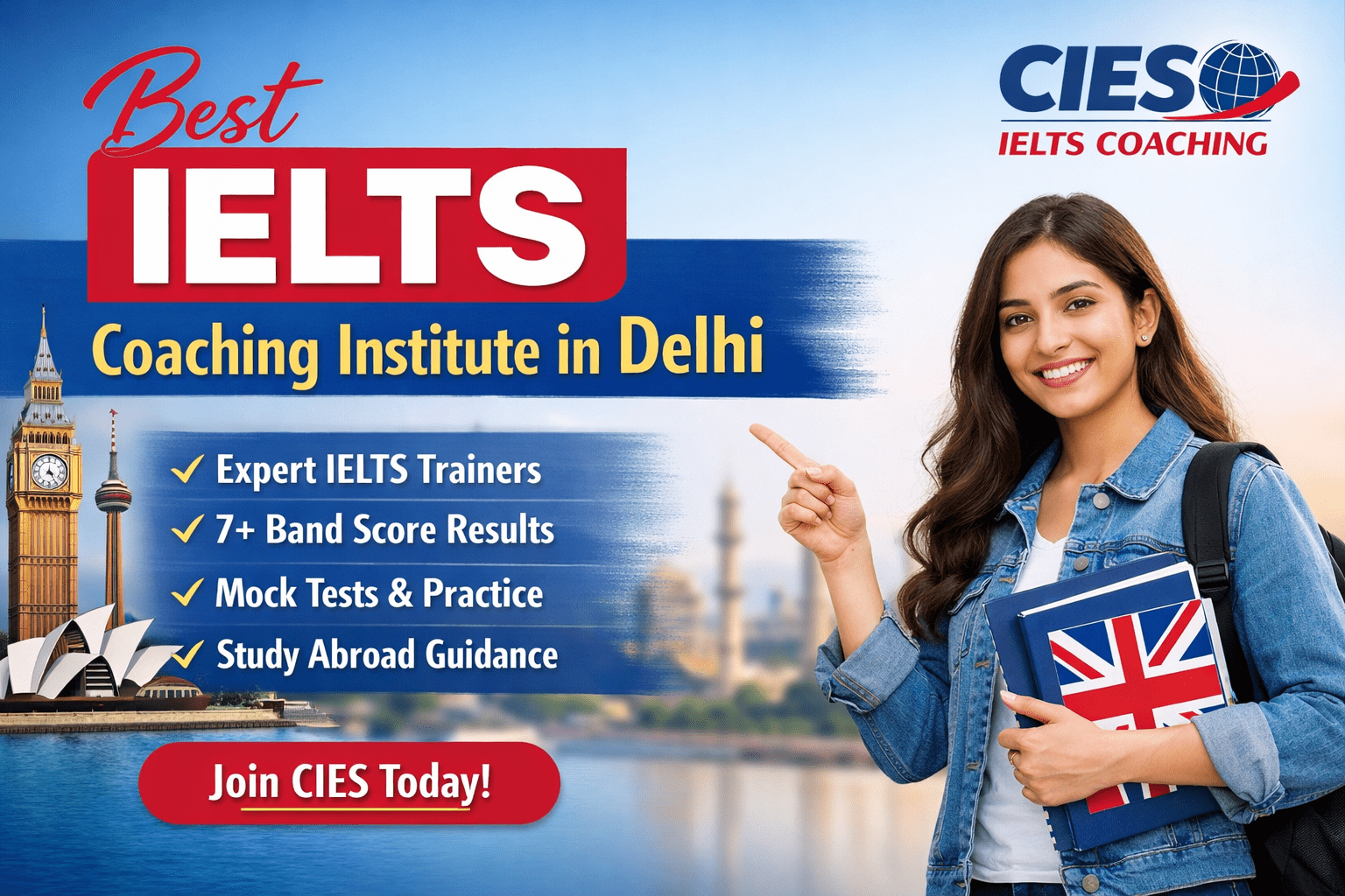 Best IELTS coaching institute in Delhi – CIES IELTS Coaching