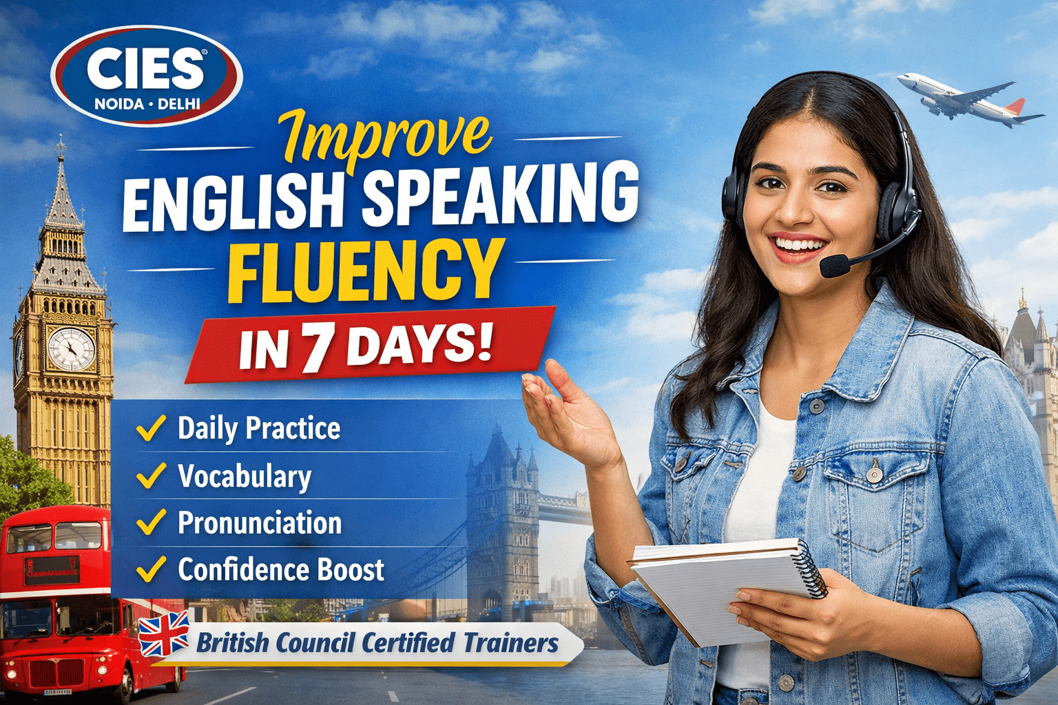 How to Improve English Speaking Fluency in 7 Days | CIES