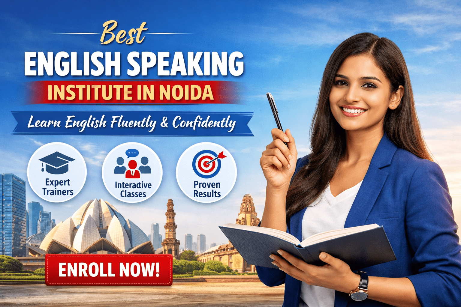 Best English Speaking Institute in Noida – Speak English Confidently