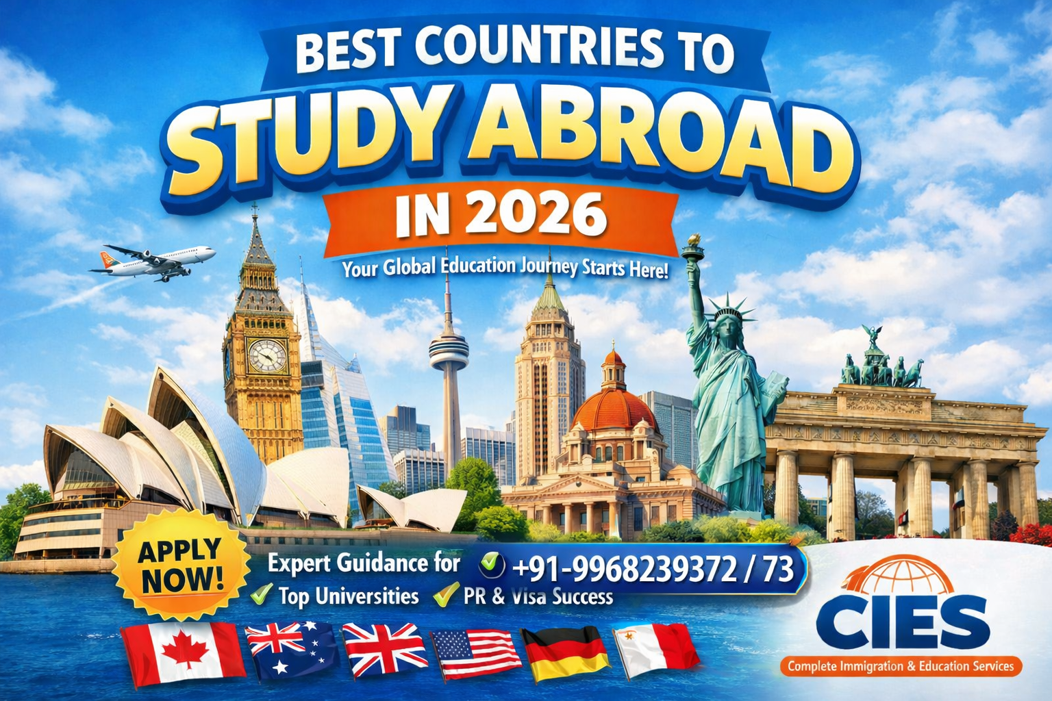 Study Abroad 2026 | Top Countries for Indian Students