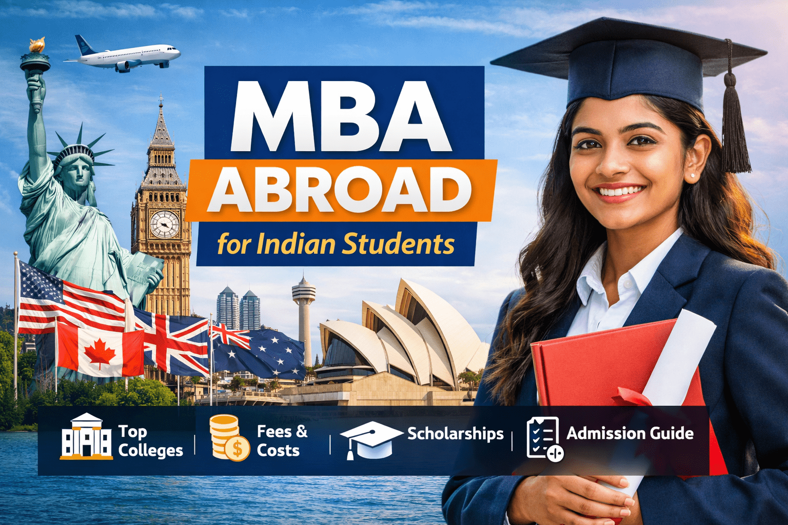 MBA Abroad for Indian Students – Top MBA Colleges Abroad, Fees, Scholarships and Admission Guide