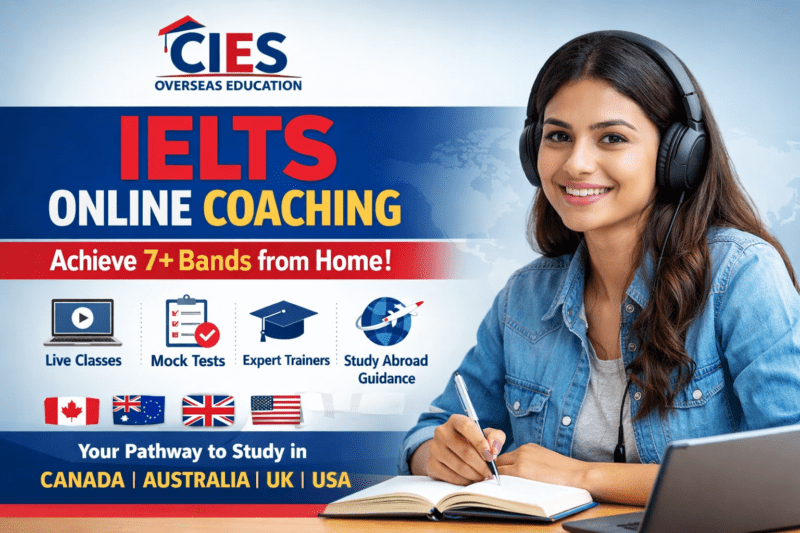 IELTS Online Coaching in Noida | Best IELTS Online Classes – CIES Overseas Education