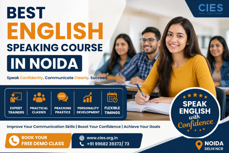 English speaking classes in Noida with expert trainers and students practicing communication