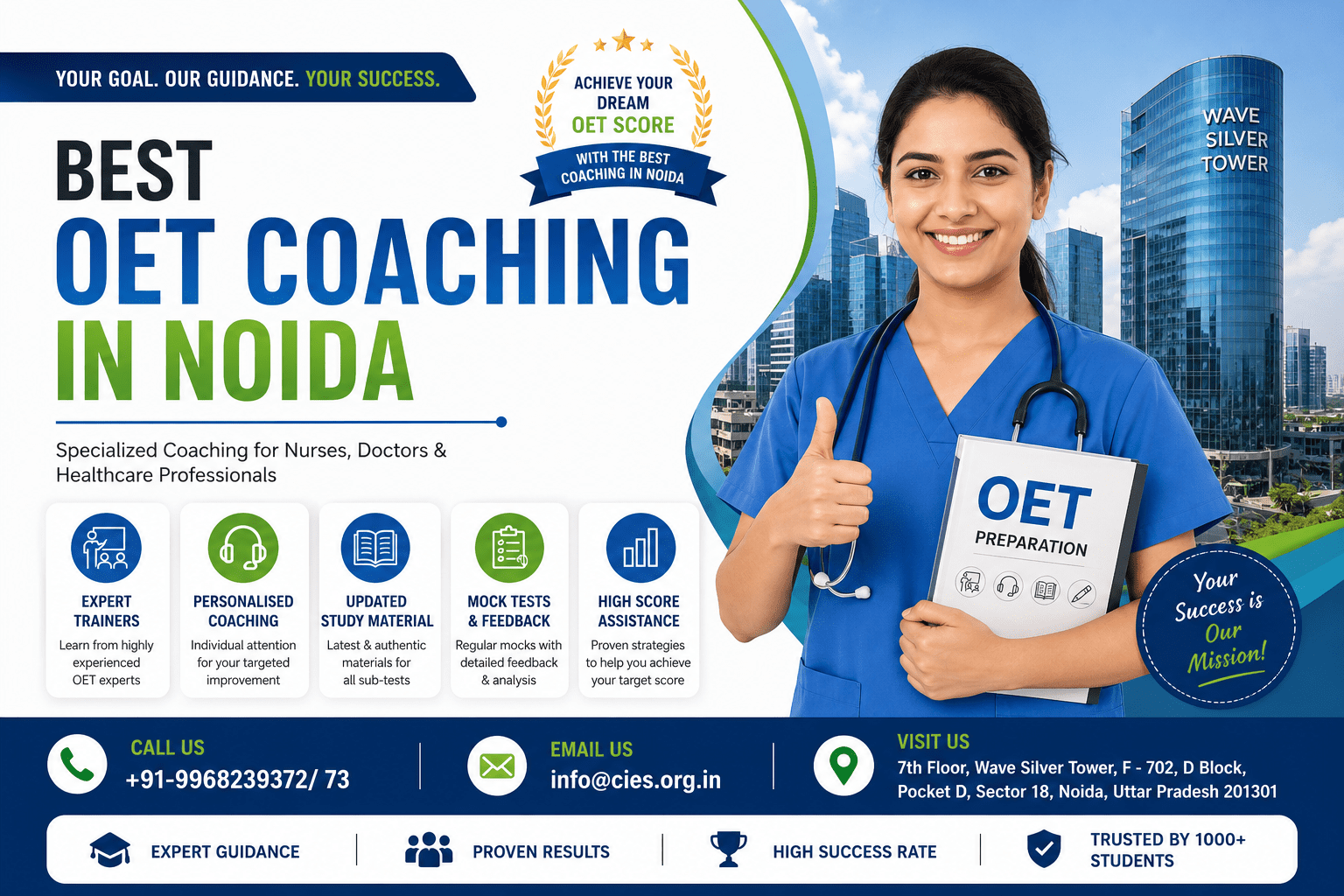 Best OET Coaching in Noida for Nurses and Healthcare Professionals