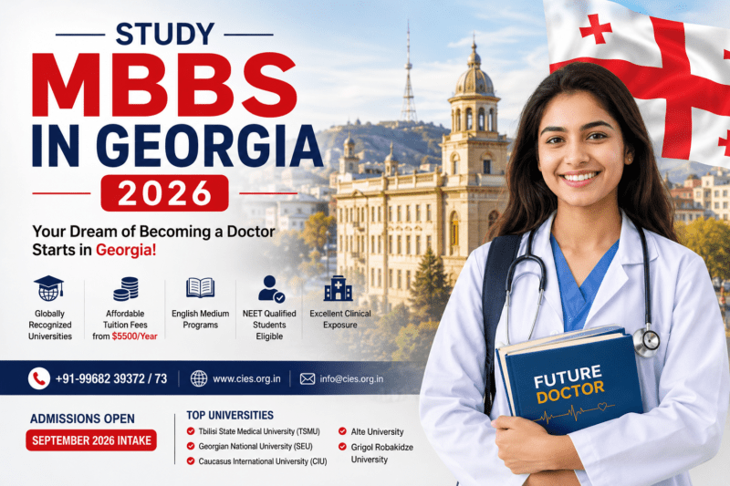 MBBS in Georgia 2026 – Affordable MBBS Abroad for Indian Students