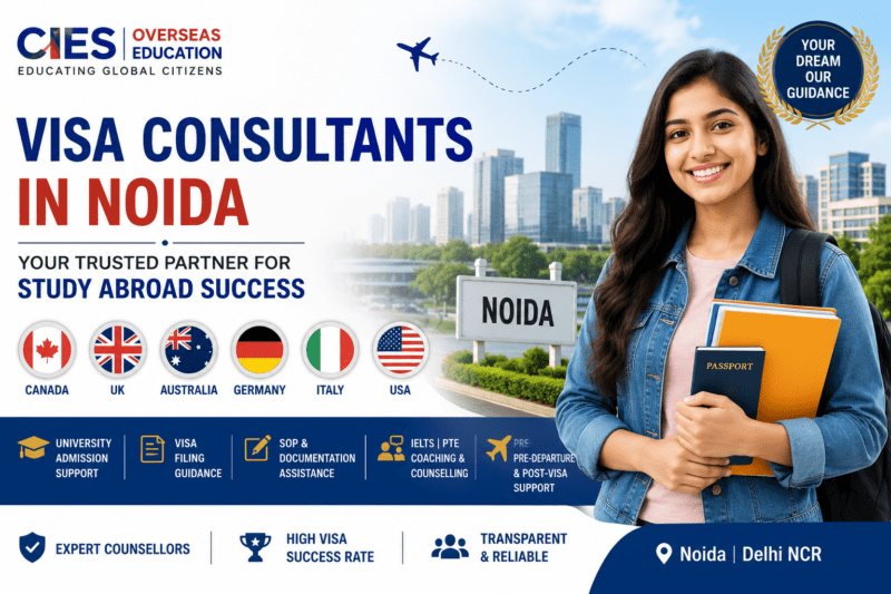Best Visa Consultants in Noida – Study Abroad Experts | CIES Overseas Education
