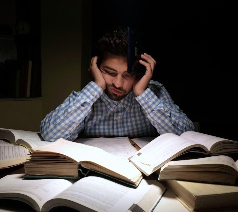 indian student upset with studies