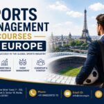 Indian students exploring sports management courses in Europe and global sports career opportunities.