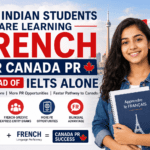 Indian students learning French for Canada PR to increase CRS scores and improve Express Entry immigration opportunities