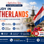 Study in Netherlands for Indian Students 2027 – Universities, Fees, Scholarships & Student Visa