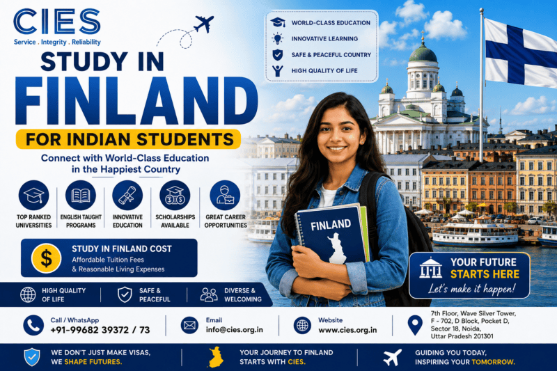 Study in Finland for Indian Students 2026 – Universities, Cost and Scholarships