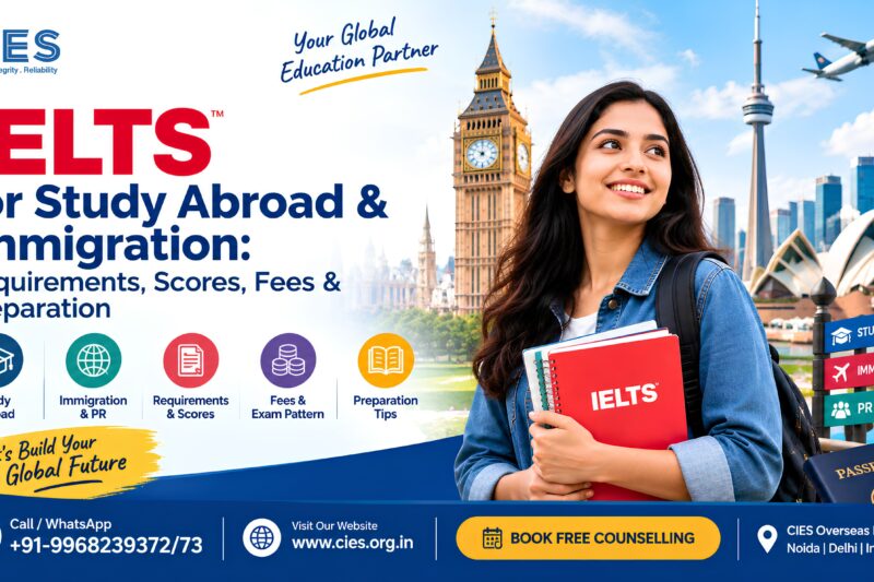 IELTS for Study Abroad and Immigration – Requirements, Scores, Fees and Preparation