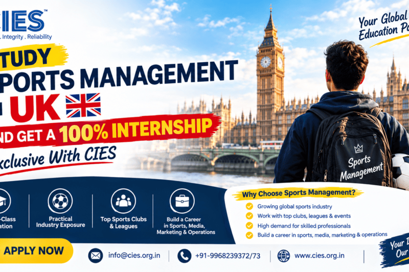 Study Sports Management in UK with Internship