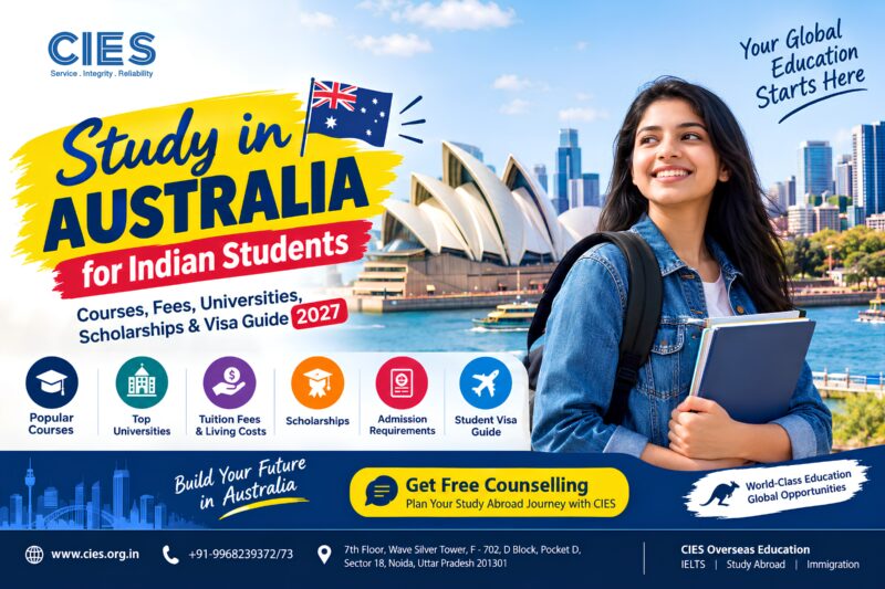 Study in Australia for Indian Students: Courses, Fees, Universities, Scholarships & Visa Guide 2027