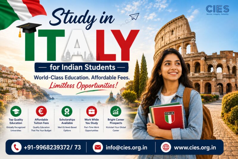 Study in Italy for Indian Students 2026