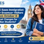 UK Erasmus+ immigration changes from October 8, 2026, for Indian students