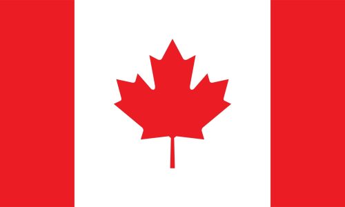 Illustration of Canada flag