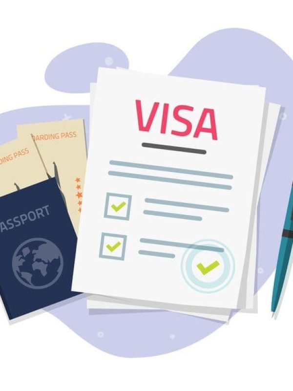 visa-application-approved-with-stamp-passport-tickets-international-foreign-travel-flat_101884-2002